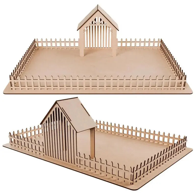 Base para Presépio de Natal em MDF 50x35cm