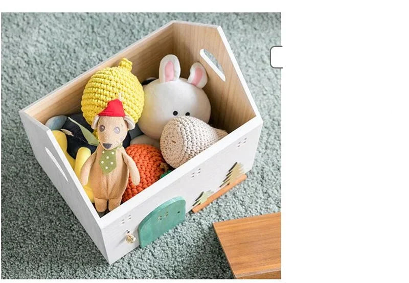 Caixa Organizadora Criativa Feita à Mão - Quarto Infantil