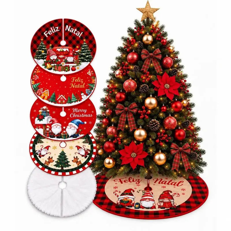 Saia Árvore de Natal Grande